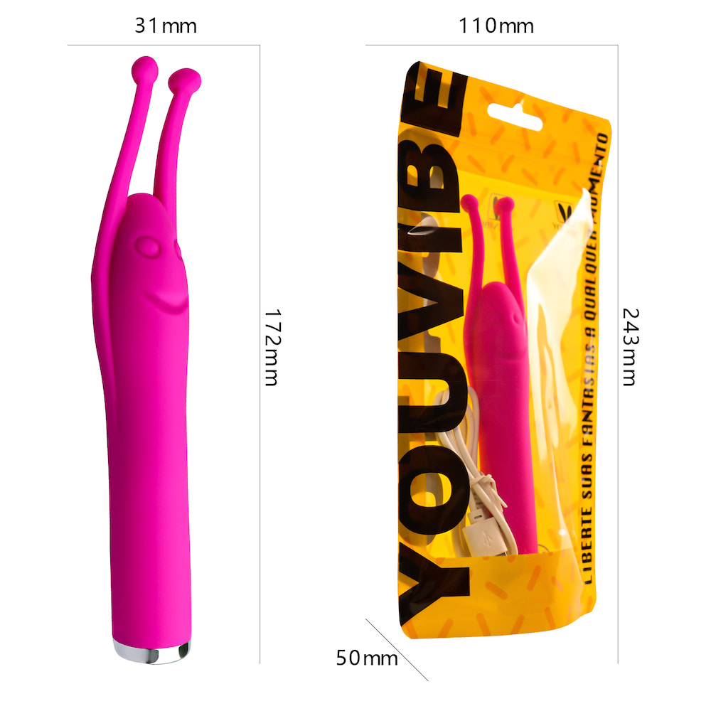 Vibrador Personal Recarregável com 12 Modos de Vibração - Imagem 8