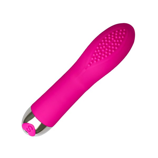 Vibrador Personal Aveludado com Bolinhas Estimuladoras USB - Image 2