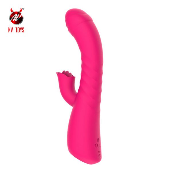 Vibrador Estimulador de Ponto G e Clitóris com Vai e Vem USB - Image 4