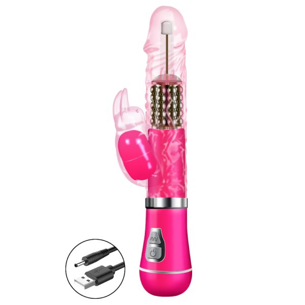 Vibrador Rotativo Estimulador Clitoris Coelho Recarregável - Image 5