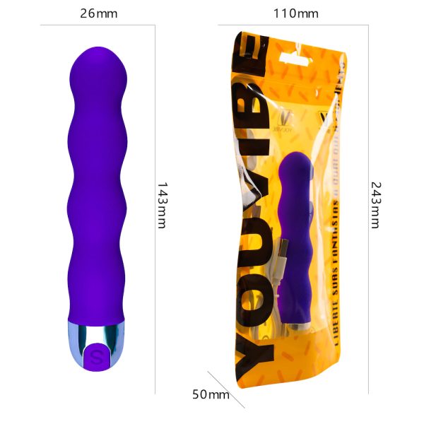 Vibrador personal recarregável com 10 modos de vibração - YOUVIBE - Image 7