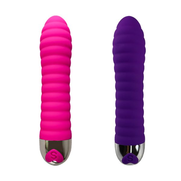 Vibrador Personal Textura Aveludada e Ondulada Recarregável - Image 2