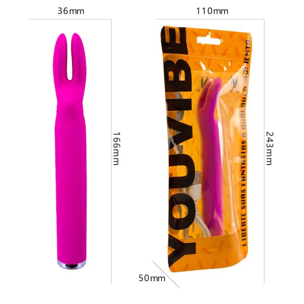 Vibrador Personal Coelho Aveludado Multivelocidade - USB - Image 5