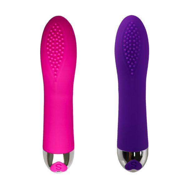 Vibrador Personal Aveludado com Bolinhas Estimuladoras USB - Image 4