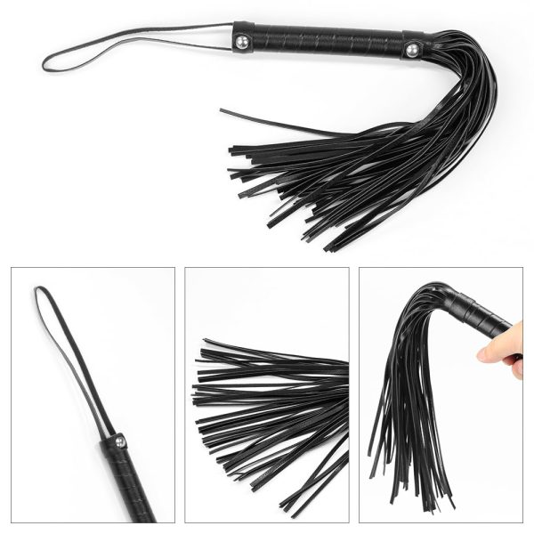 Kit Bondage Luxo com 3 Peças Mordaça,Venda e Chicote LOVETOY - Image 4