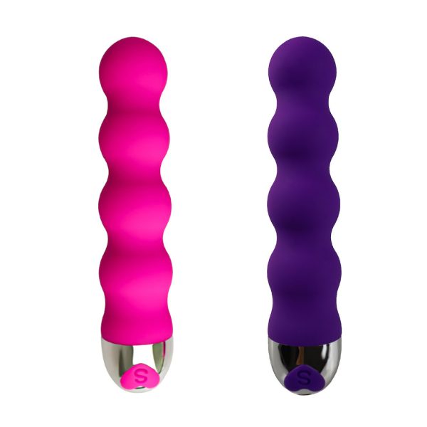 Vibrador Personal Escalonado Aveludado Multivelocidade - USB - Image 2
