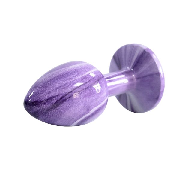 Plug Anal de Luxo Roxo com Pedra nova tecnologia Tamanho P - Image 6