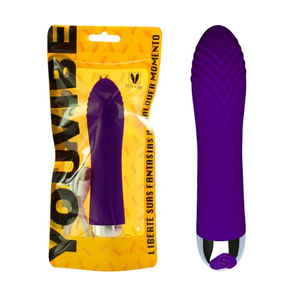 Vibrador Personal Aveludado Recarregável com 10 Velocidades - Image 6