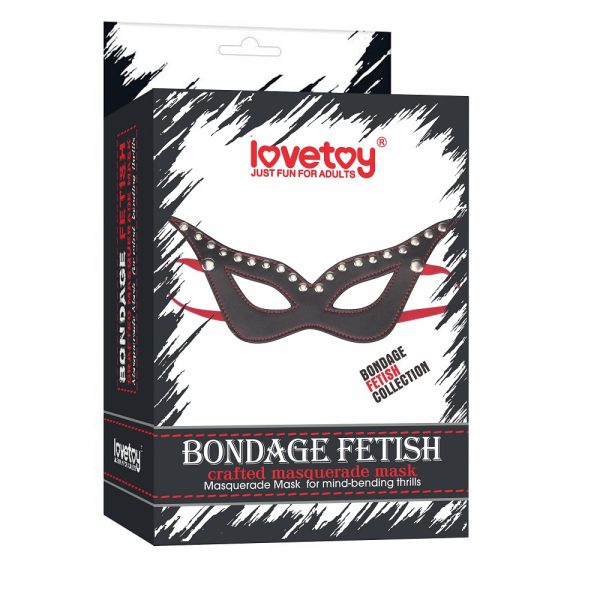 Venda para Olhos - Bondage Fetish Masquerade Mask - LOVETOY - Image 2