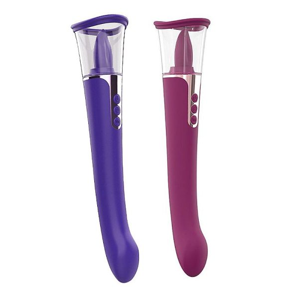 Vibrador Estimlador de Clitóris Com Sucção e Lingua Sabrina - Image 10