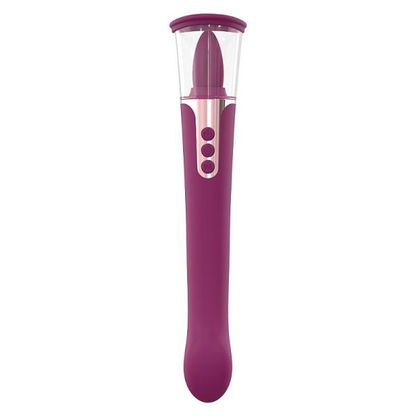 Vibrador Estimlador de Clitóris Com Sucção e Lingua Sabrina - Image 2