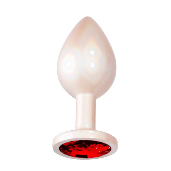 Plug Anal de Luxo Dourado Pedra Joia Nova Tecnologia 8X3,4CM - Image 5