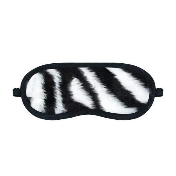Venda Sensual Em Pelúcia Zebra  com Elastico - La Pimienta - Image 2