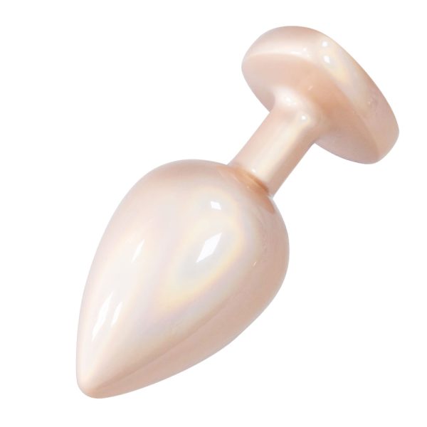 Plug Anal Coração de Luxo Dourado com Pedra Joia Tamanho G - Image 8