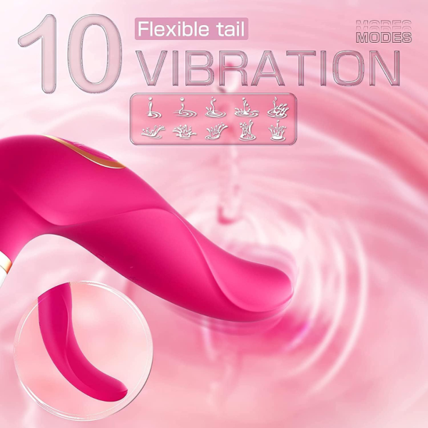 Vibrador com Língua Estimuladora de seio e Clitoris + Sucção - Image 6