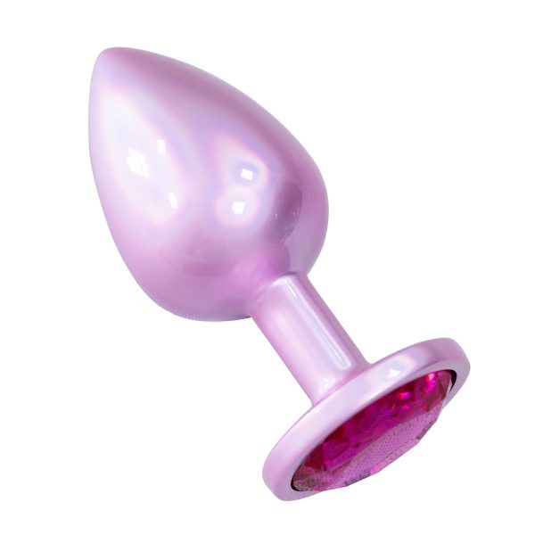 Plug Anal de Luxo Rosa Pedra Joia Nova Tecnologia 9,5X4,2CM - Image 7