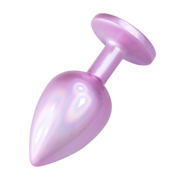Plug Anal de Luxo Rosa Pedra Joia Nova Tecnologia 9,5X4,2CM - Image 8