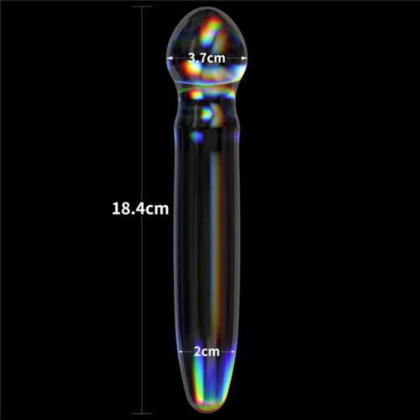 Penetrador Feito de Vidro Brilhante Lovetoy 18,4cm Alluring - Image 2