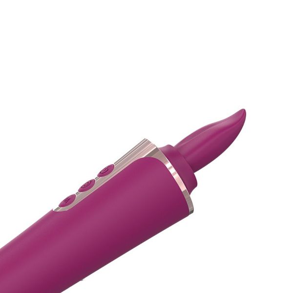 Vibrador Estimlador de Clitóris Com Sucção e Lingua Sabrina - Image 9