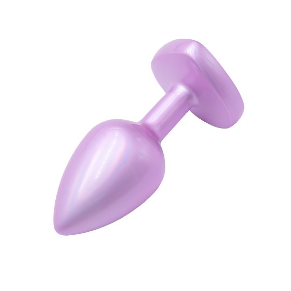 Plug Anal Coração de Luxo ROSA com Pedra Joia Tamanho P - Image 7