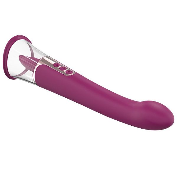 Vibrador Estimlador de Clitóris Com Sucção e Lingua Sabrina - Image 6