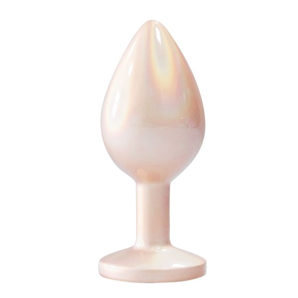 Plug Anal de Luxo Dourado Pedra Joia Nova Tecnologia 8X3,4CM - Image 4