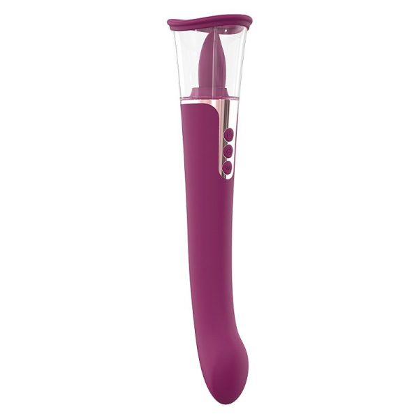 Vibrador Estimlador de Clitóris Com Sucção e Lingua Sabrina - Image 4