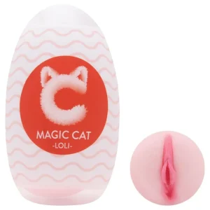 Masturbador Egg Loli Formato Vagina em Cyberskin - Magic Cat