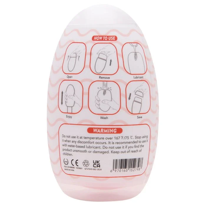 Masturbador Egg Loli Formato Vagina em Cyberskin - Magic Cat - Imagem 4