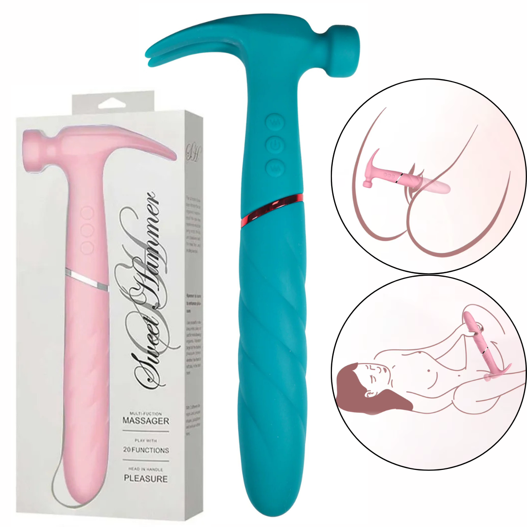 Vibrador Martelo Estimulador de Ponto G e Clitóris – HAMMER