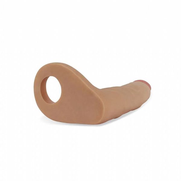 Anel Companheiro de Dupla Penetração Penis Realista 14x2,9CM - Image 3