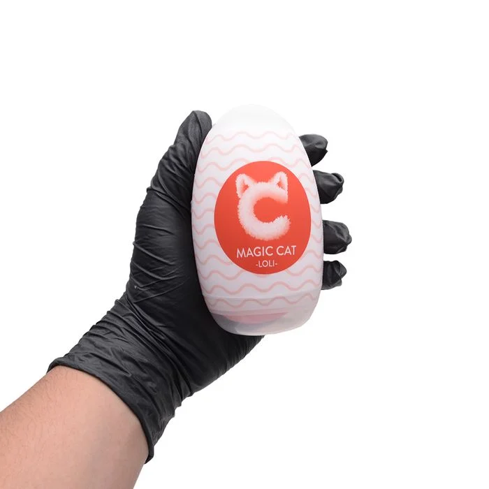 Masturbador Egg Loli Formato Vagina em Cyberskin - Magic Cat - Imagem 3