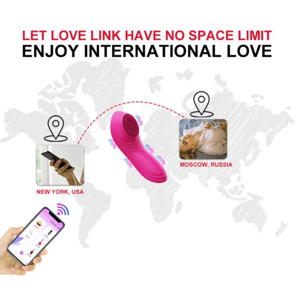 Vibrador Íntimo de Calcinha Recarregável Controle Via App - Image 8