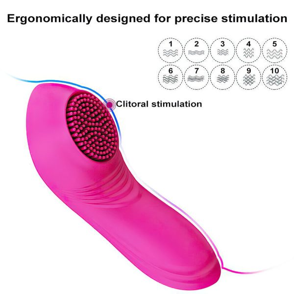 Vibrador Íntimo de Calcinha Recarregável Controle Via App - Image 3