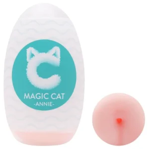 Masturbador Egg na Forma Anus Cyberskin Magic Cat - Annie