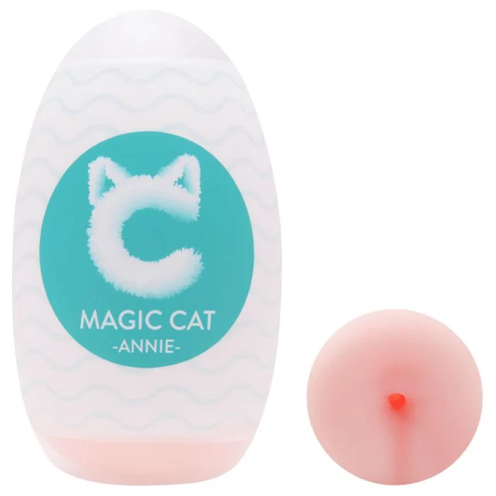 Masturbador Egg na Forma Anus Cyberskin Magic Cat - Annie