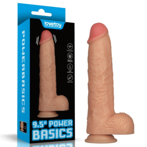 Penis Realistico Vibrador à prova d'água 22x4,5cm PowerBasic