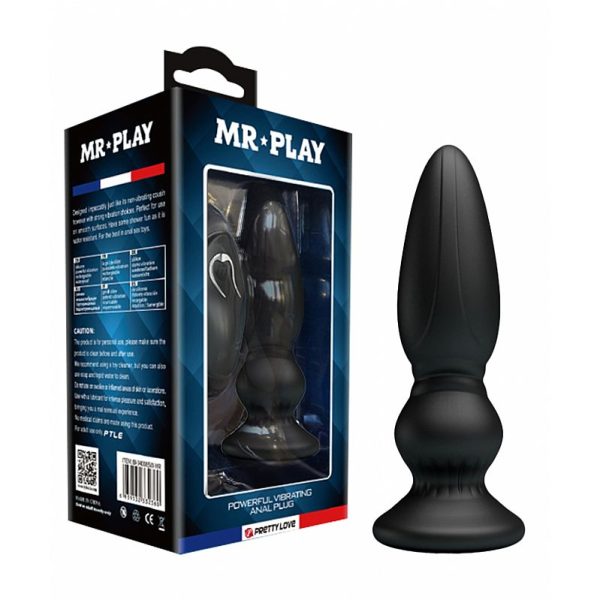 Plug Anal Com Vibrador + Controle - Mr Play III Pretty Love - Image 3