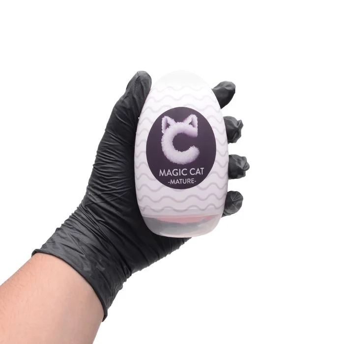Masturbador Egg Formato Vagina Cyberskin Magic Cat - Mature - Imagem 4