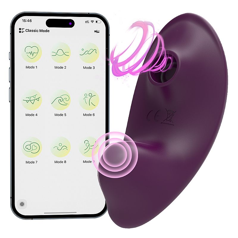 Vibrador de Calcinha com Pulsação À Longa Distância - APP - Imagem 9