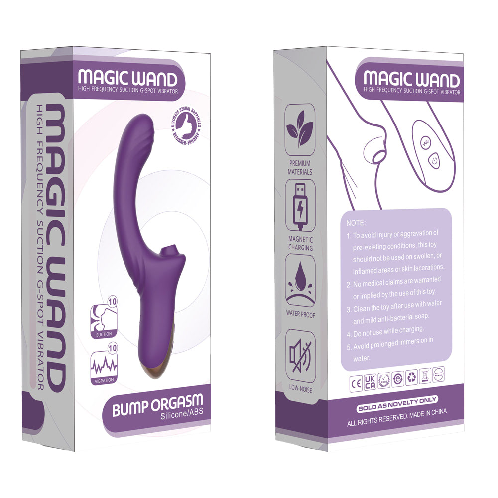 Vibrador Ponto G com 9 Velocidades e Pulsação Recarregavel - Imagem 6