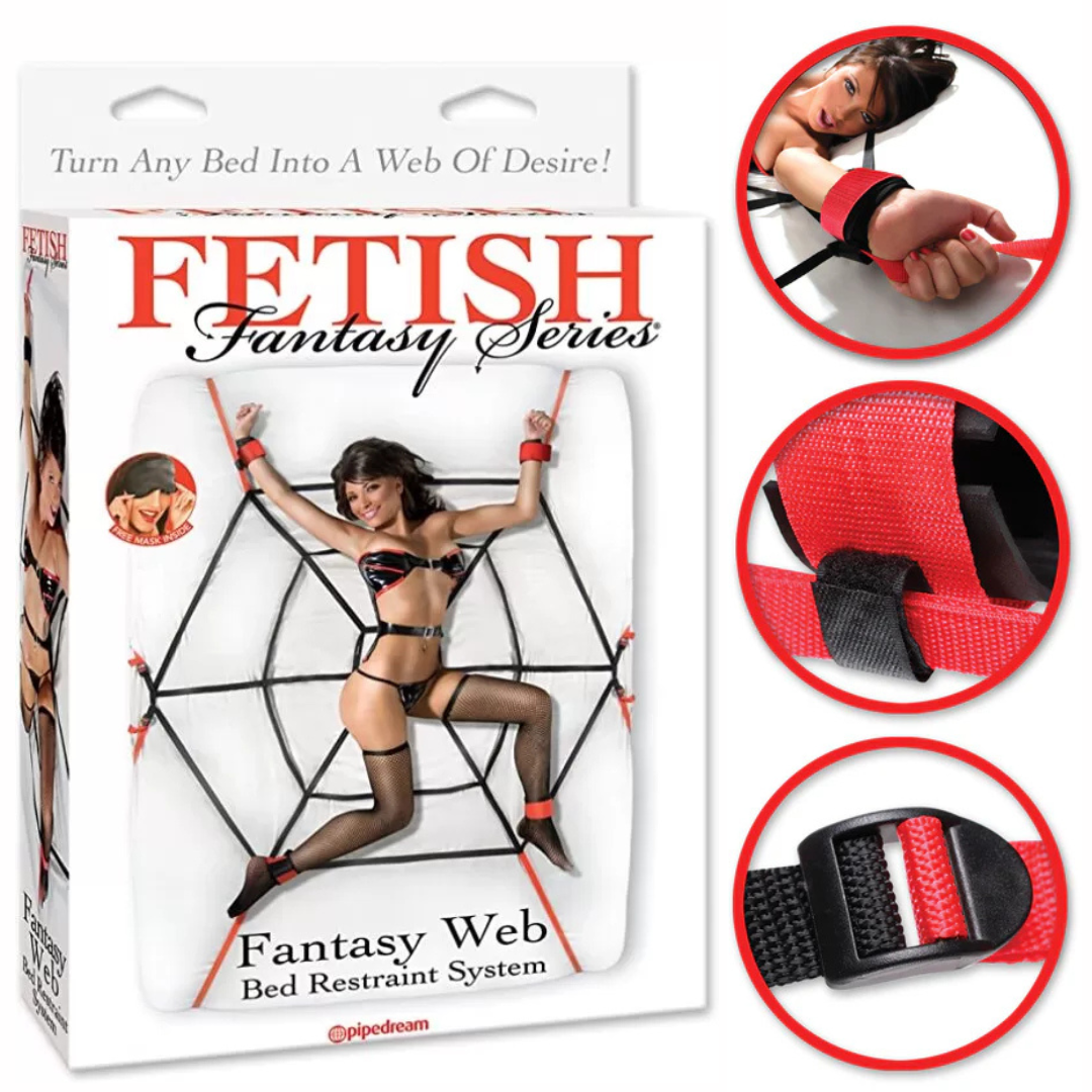 Kit Bondage – Fantasy Web Restraint System – Pipedream