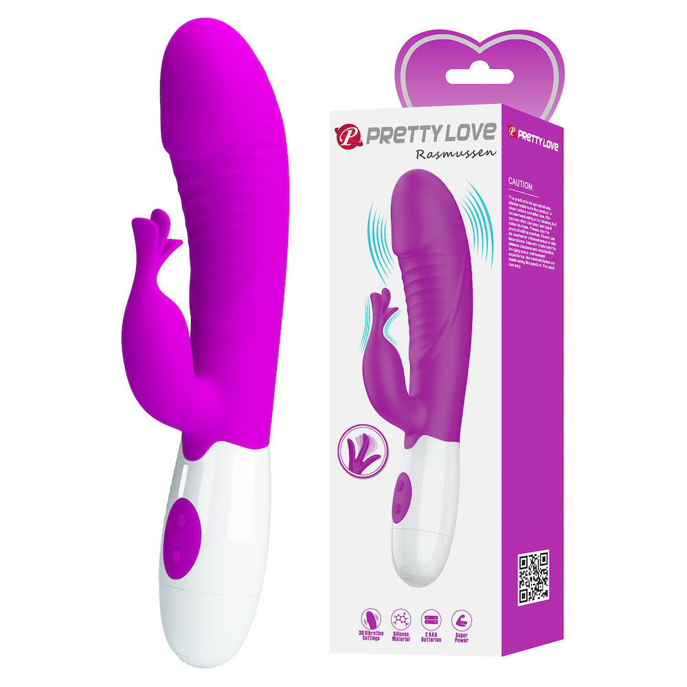 Vibrador Ponto G e Estimulador com 30 Velocidades Rasmussen