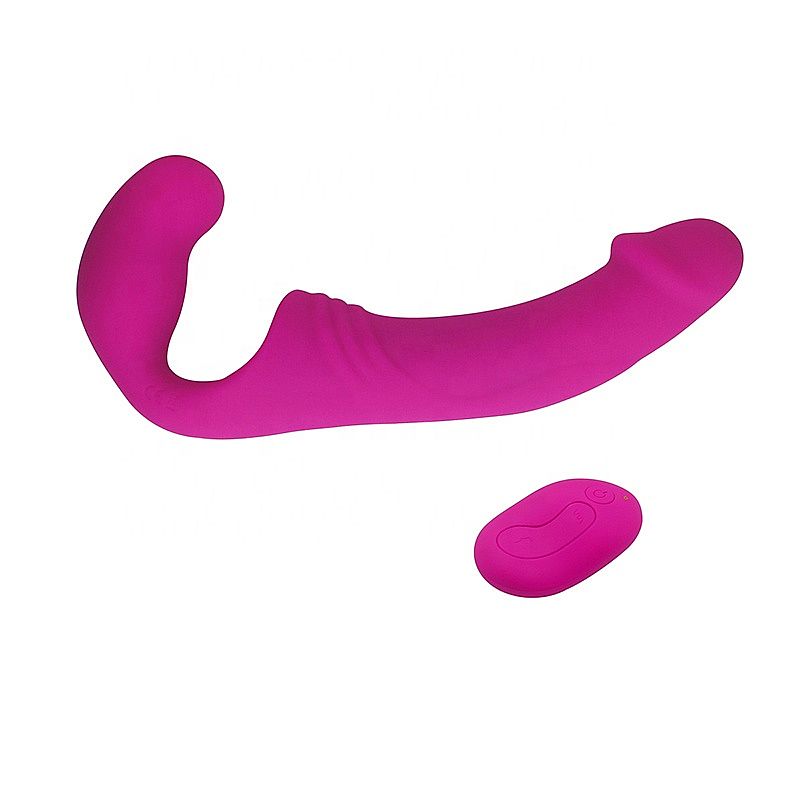 Penetrador Strapless Recarregável com Plug Vaginal e Controle Wireless - APHRODISIA DOUBLE RIDER - Sexshop - Imagem 4