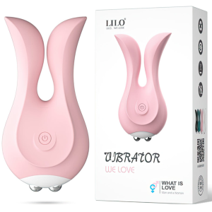 Vibrador Rosa Feminino para a Estimulação e Massagem - LILO
