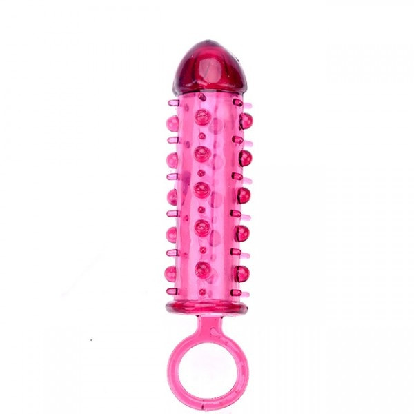 CAPA PENIANA BAG COM ANEL TESTICULAR - VINHO - Sexshop - Imagem 4