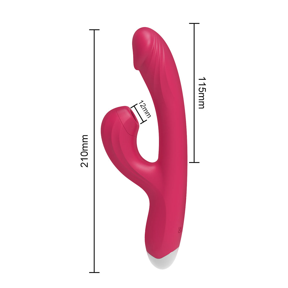 Vibrador Estimulador de Ponto G e Clitoris com Pulsação USB - Imagem 6