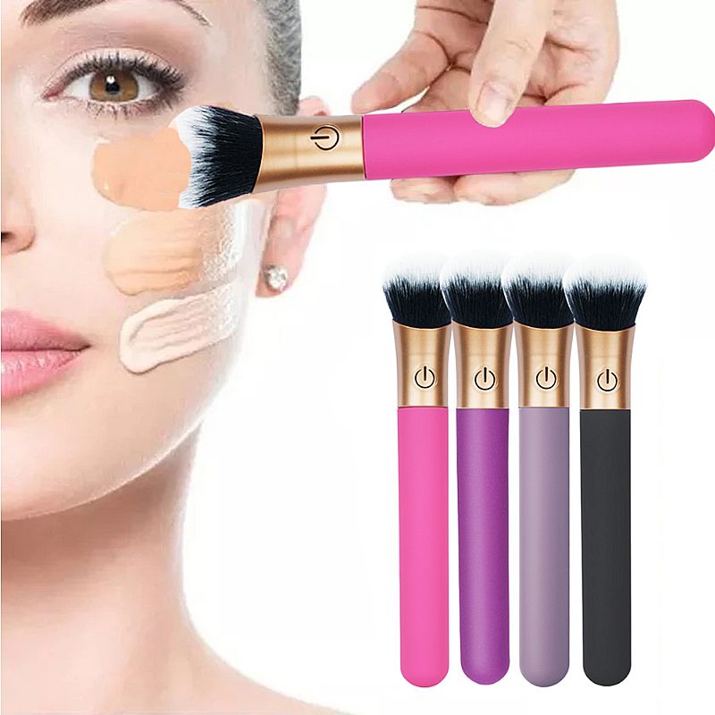 Vibrador Formato Pincel de Blush Estimulador PontoG Personal