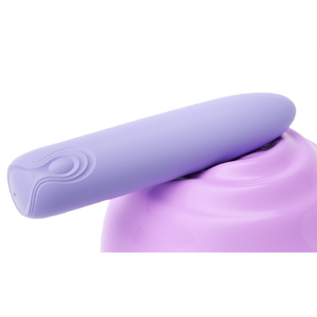 Mini Vibrador Aveludado Recarregável Ponto G 10 Velocidades - Imagem 8