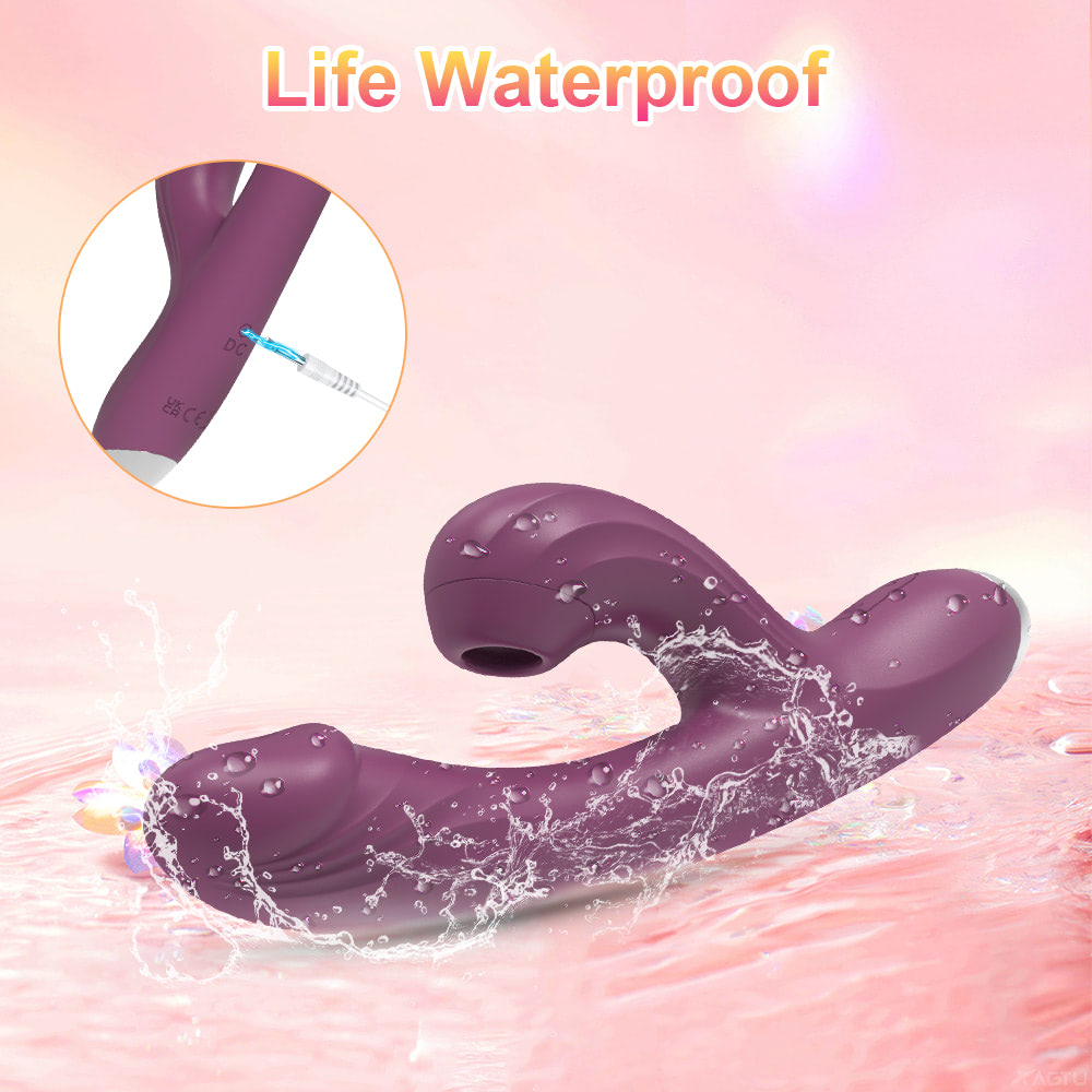 Vibrador Estimulador de Ponto G e Clitoris com Pulsação USB - Imagem 9